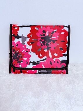 Thirty One Fold Up Cover Carry Organizer Notepad iPad Tablet Case Bold Bloom